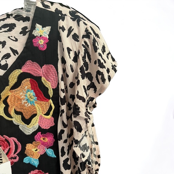 NWT Savanna Jane Flowy Flutter Sleeve Shirt Size 2X - Picture 4 of 11